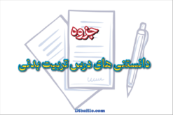 دانلود جزوه دانستنی های درس تربیت بدنی